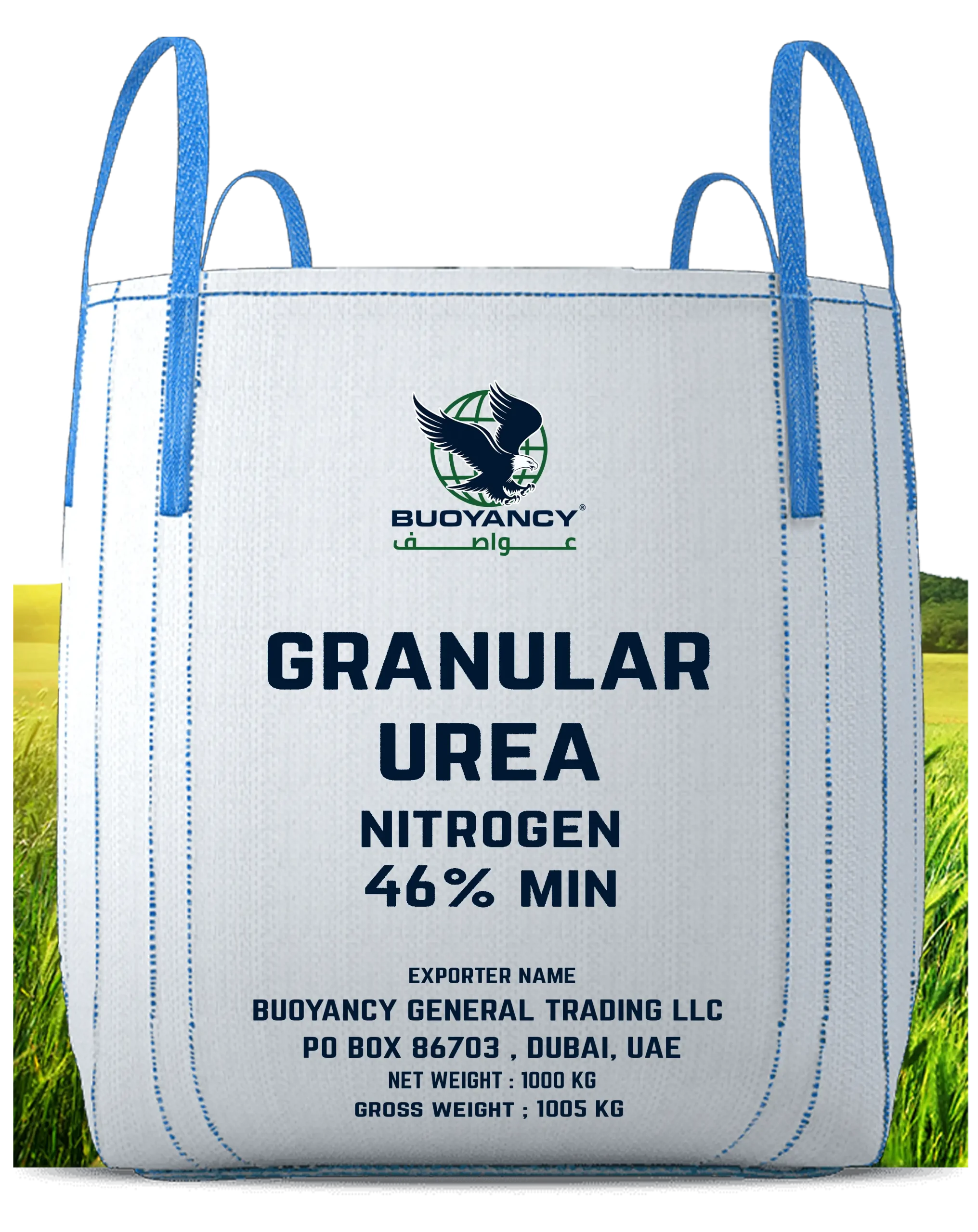 Granular urea