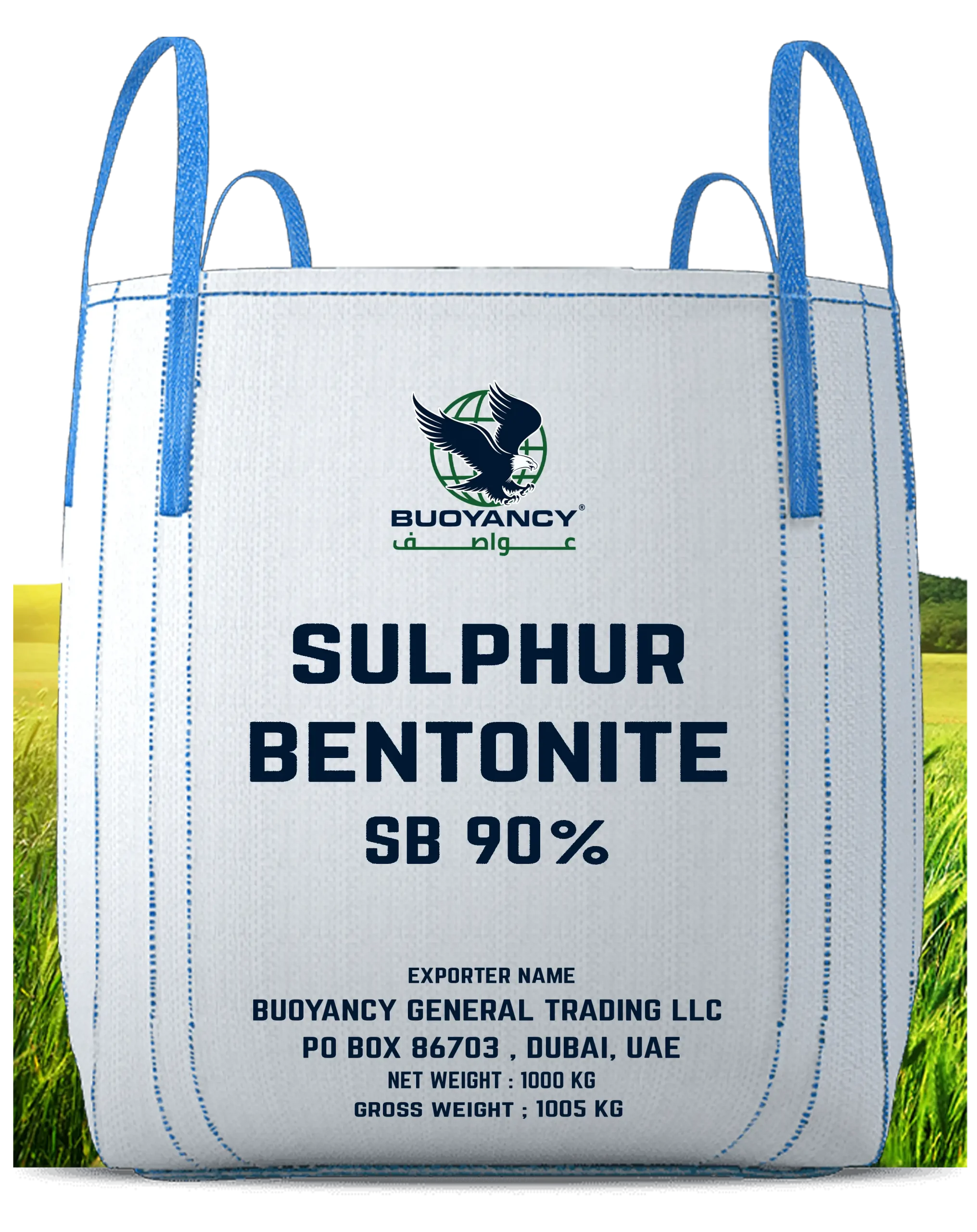 sulphur bentonite 90%